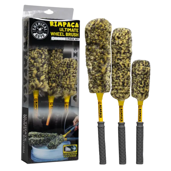 Chemical Guys Rimpaca Ultimate Wheel Brush Set - 3 Pcs image 4