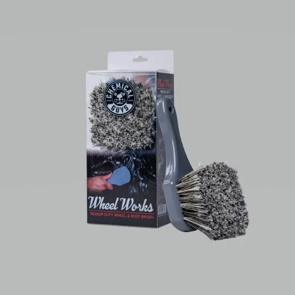 Chemical Guys Wheel Works Wheel & Body Brush