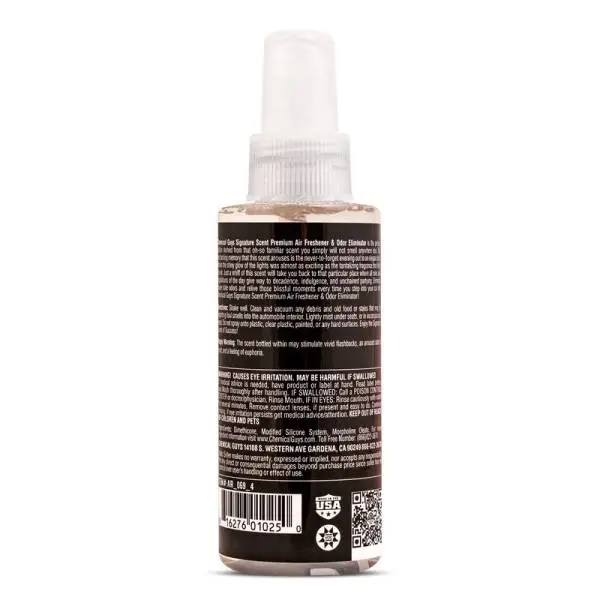 Chemical Guys Signature Scent Air Freshener & Odor Eliminator - 4oz image 2