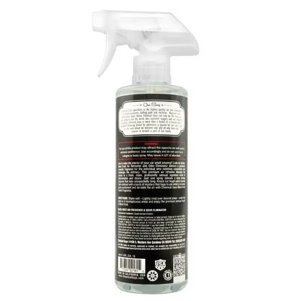 Chemical Guys Black Frost Air Freshener & Odor Eliminator - 16oz thumbnail 2
