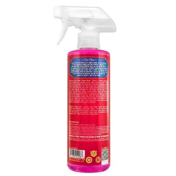 Chemical Guys Fresh Cherry Blast Air Freshener & Odor Eliminator - 16oz image 2