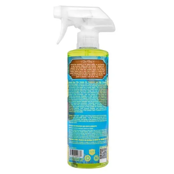 Chemical Guys Pina Colada Air Freshener & Odor Eliminator - 16oz image 2
