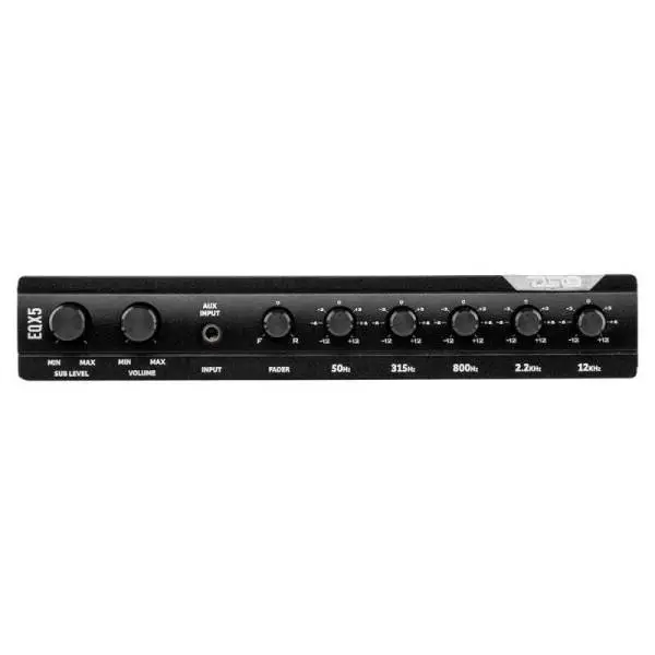 DS18 EQX High Volt 5-Band Equalizer High Level Input image 3