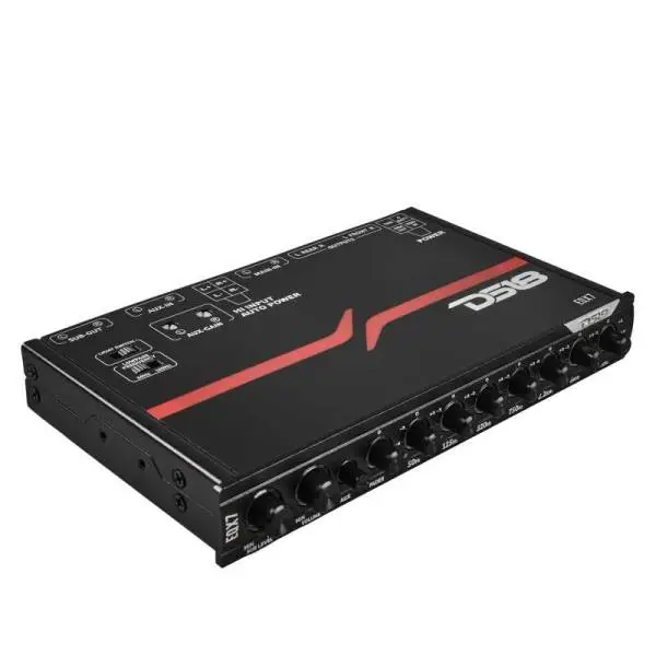 DS18 EQX High Volt 7-Band Equalizer High Level Input Auto Turn On image 3
