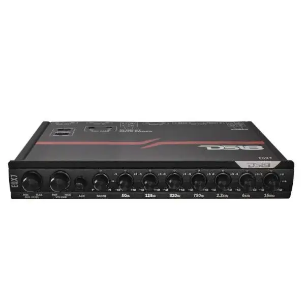 DS18 EQX High Volt 7-Band Equalizer High Level Input Auto Turn On image 4