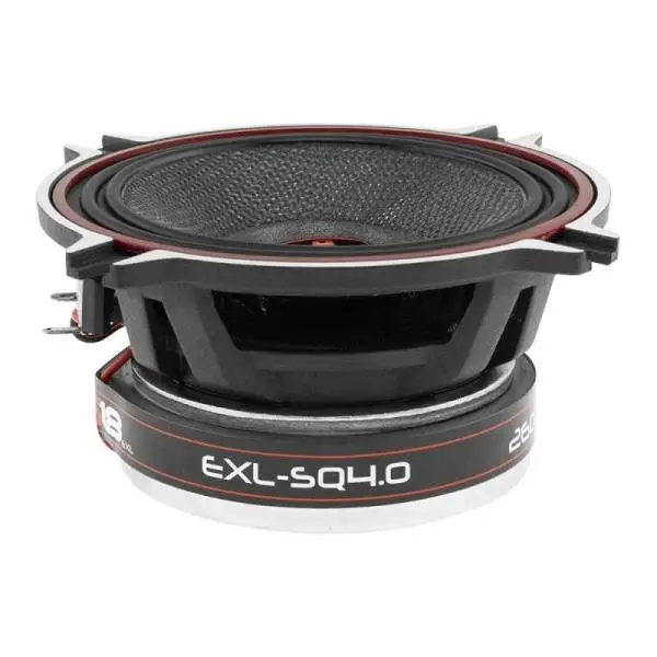 DS18 4in 60 Watts RMS 3 ohm 2-Way Coaxial Speakers And Component System w/ Fiberglass Cone thumbnail 3