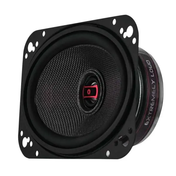 DS18 4x6in 60 Watts RMS 3 ohm 2-Way Coaxial Speakers And Component System w/ Fiberglass Cone thumbnail 3