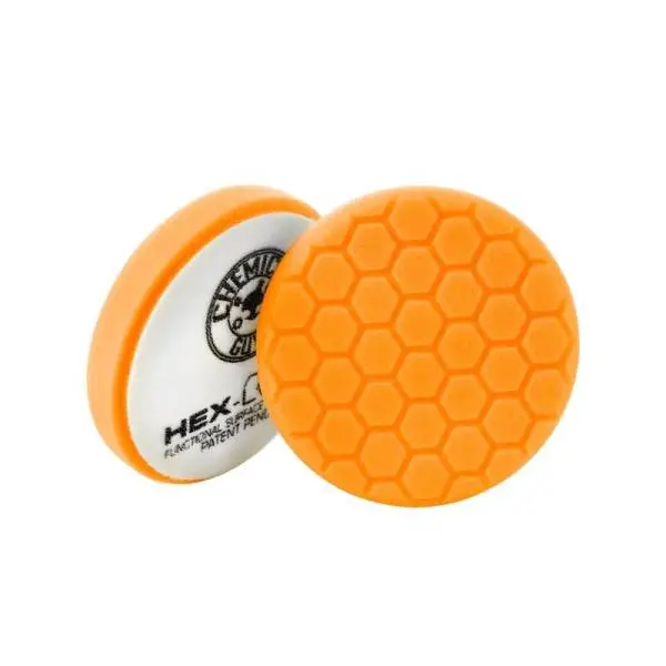 Chemical Guys Hex-Logic Self-Centered Medium-Heavy Cutting Pad - Orange - 4in image 2
