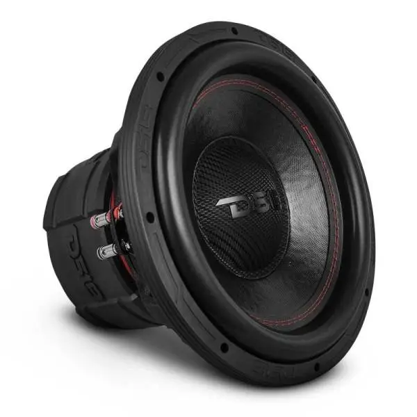 DS18 12in 2000 Watts RMS 4+4 ohm DVC Quad Stacked Magnet Reinforced Cone Subwoofers