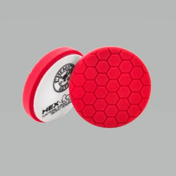 Chemical Guys Hex Logic Self-Centered Perfection Ultra-Fine Finishing Pad - Red - 6.5in thumbnail 2