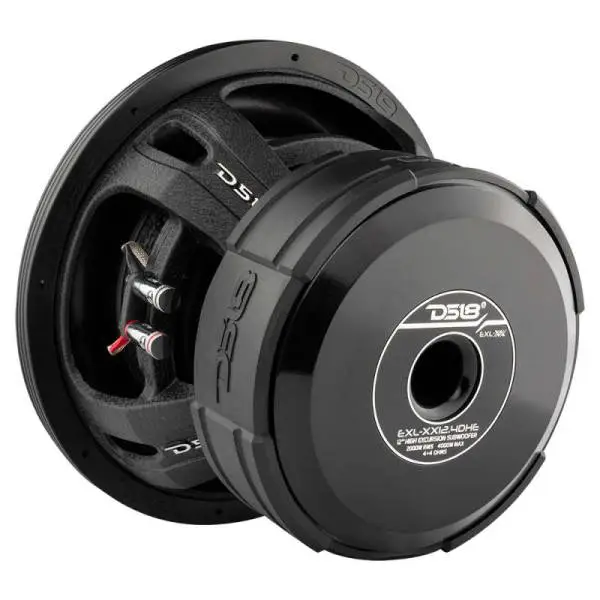 DS18 12in 2000 Watts RMS 4 ohm DVC High Excursion Subwoofers w/ Deep Aggressive Bass