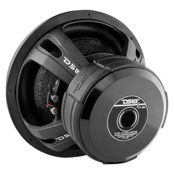 DS18 15in 2000 Watts RMS 4 ohm DVC High Excursion Subwoofers w/ Deep Aggressive Bass image 2