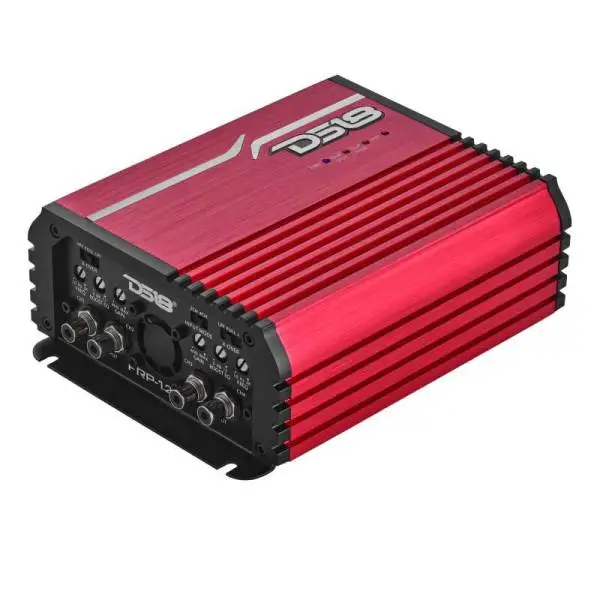DS18 4-Channel Class-D Amp Stereo Full-Range 4 x 120 W RMS at4 ohm- Red image 4