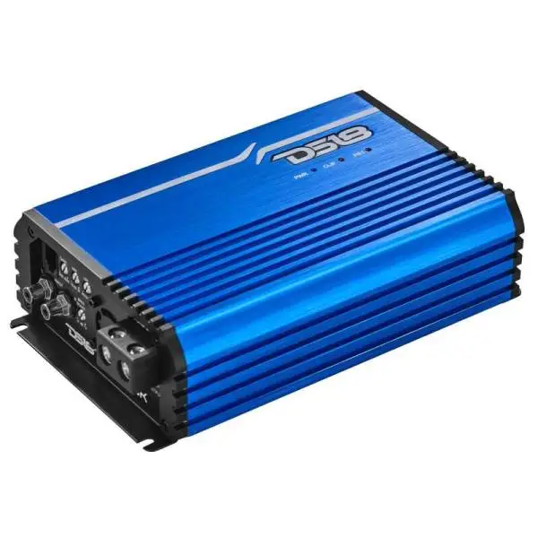 DS18 1-Channel Amp Class D Full-Range Monoblock 2500 Watts RMS/1ohm Blue thumbnail 5
