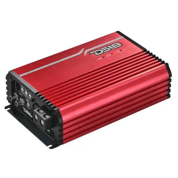 DS18 1-Channel Amp Class D Full-Range Monoblock 2500 Watts RMS/1ohm Red thumbnail 5
