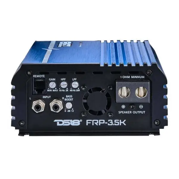 DS18 1-Channel Amp Class D Full-Range Monoblock 3500 Watts RMS/1ohm Blue thumbnail 3