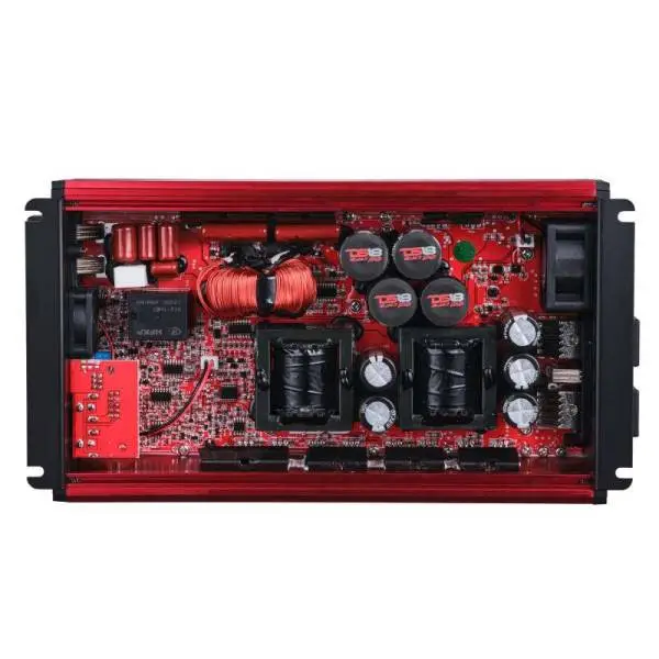 DS18 1-Channel Amp Class D Full-Range Monoblock 3500 Watts RMS/1ohm Red image 3