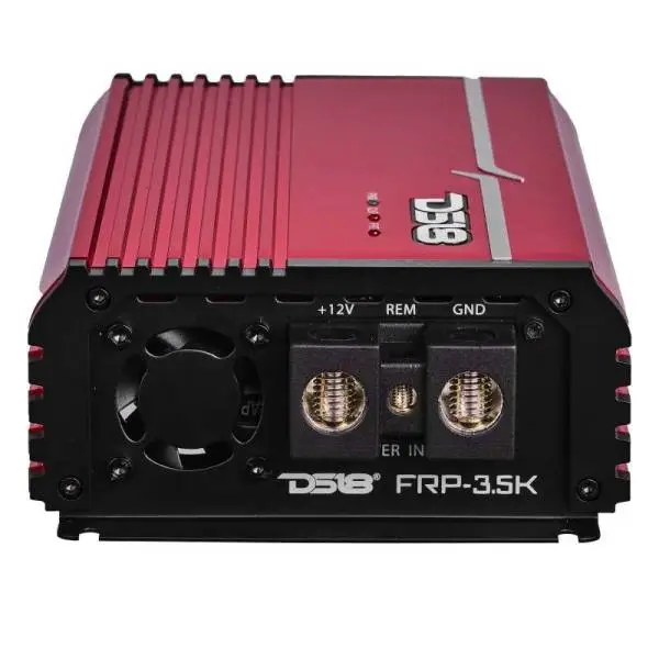 DS18 1-Channel Amp Class D Full-Range Monoblock 3500 Watts RMS/1ohm Red image 5