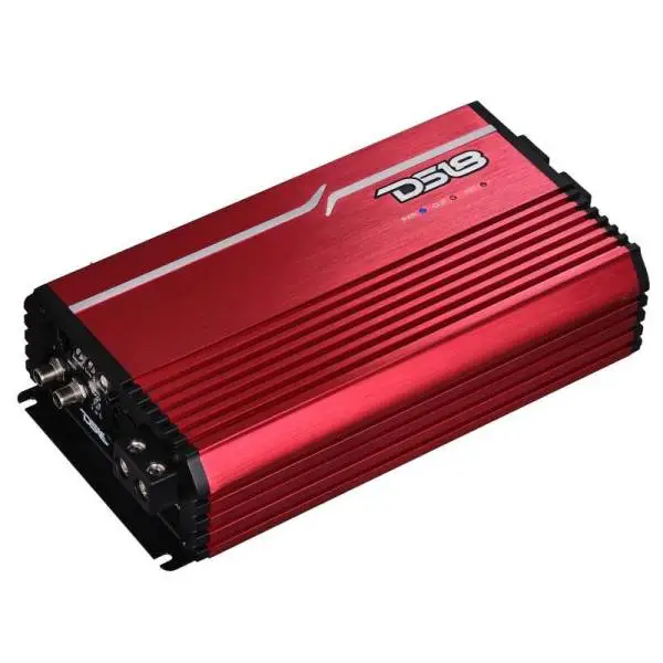 DS18 1-Channel Amp Class D Full-Range Monoblock 3500 Watts RMS/1ohm Red image 6