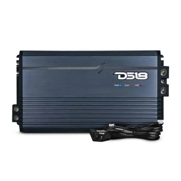DS18 1-Channel Amp Class D Full-Range Monoblock 3500 Watts RMS/1ohm Titanium