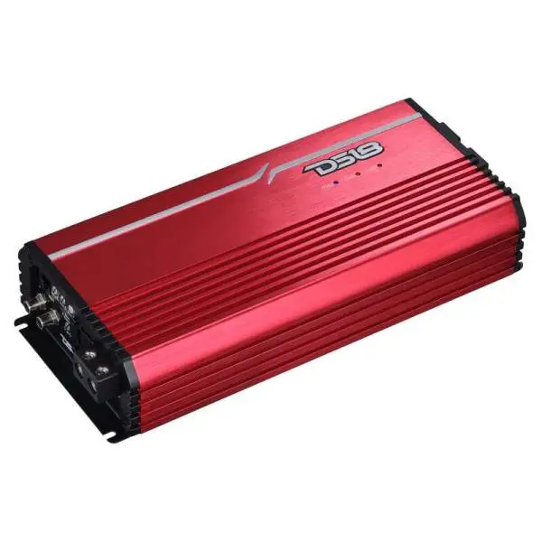 DS18 1-Channel Amp Class D Full-Range Monoblock 5000 Watts RMS/1ohm DPIV1/0 Terminals Included Red thumbnail 7