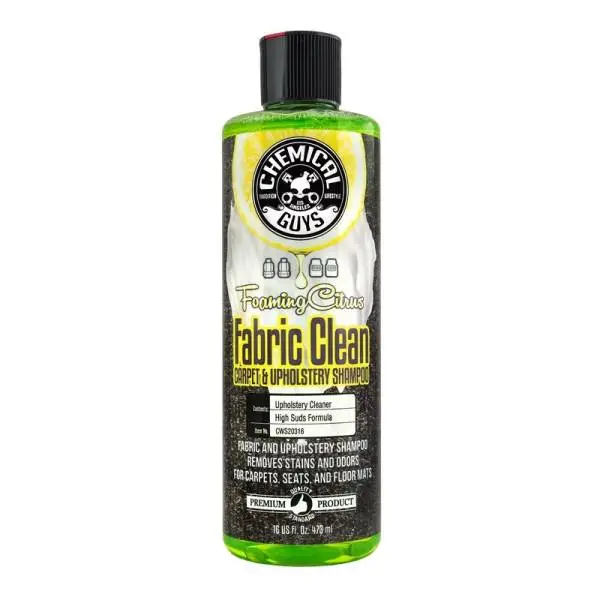 Chemical Guys Foaming Fabric Clean Carpet/Upholstery Shampoo & Odor Eliminator - 16oz image 2
