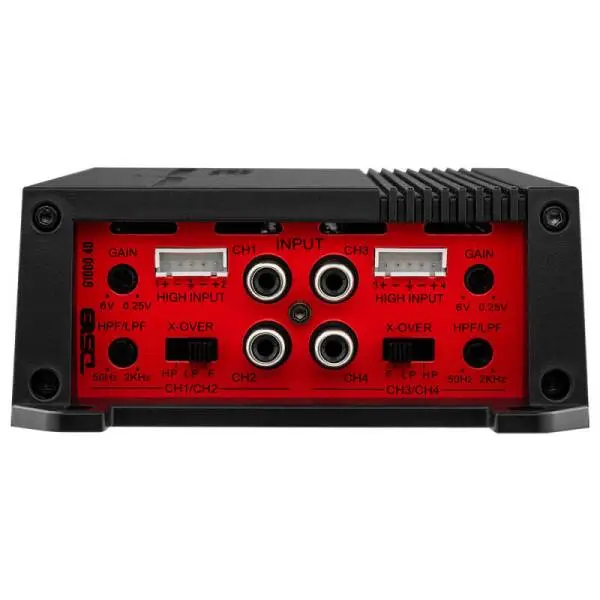 DS18 4-Channel Amplifier 2x 300/4ohm Bridge 4 x 150/2ohm 4 x 90/4ohm Watts RMS image 3