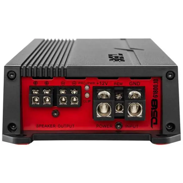 DS18 1-Channel Amplifier 600/1ohm 400/2ohm 250/4ohm Watts RMS image 4