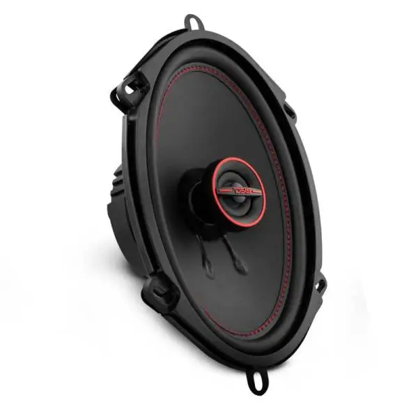 DS18 5x7in 50 Watts RMS 4 ohm 2-Way Coaxial Speaker System Universal Fit