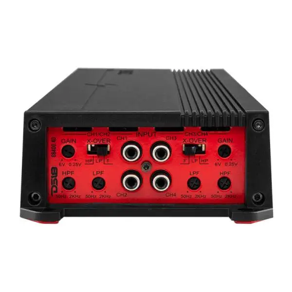DS18 4-Channel Amplifier 2x 1700/4ohm Bridge 4 x 1000/2ohm 4 x 700/4ohm Watts RMS image 3