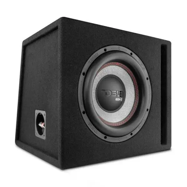 DS18 Single 10in Loaded 400 Watts RMS 1 x GEN-X104D Ported Enclosure Speakers Included