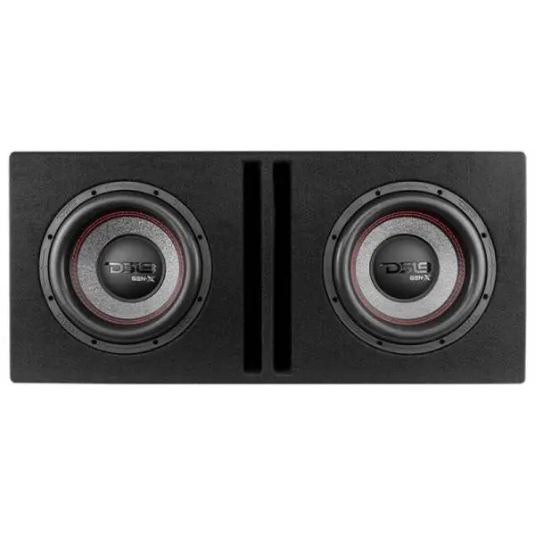 DS18 Dual 10in Loaded 800 Watts RMS 2x GEN-X104D Ported Enclosure Speakers Included image 3