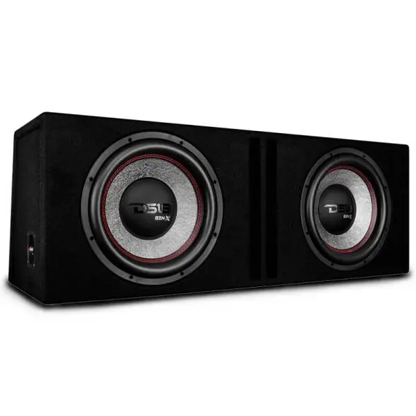 DS18 Dual 12in Loaded 900 Watts RMS 2x GEN-X124D Ported Enclosure Speakers Included image 11