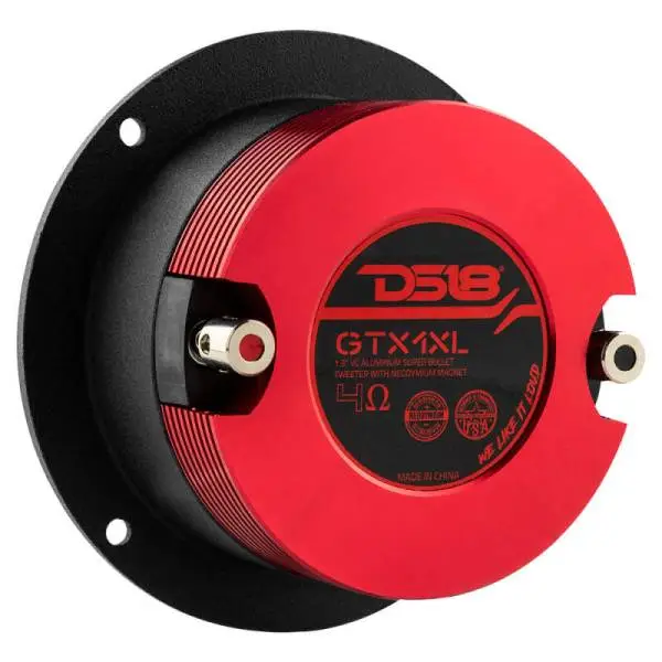 DS18 3.75in Neodymium Super Bullet Tweeter 160 Watts RMS 1.3in Titanium Vc 4 ohm image 2