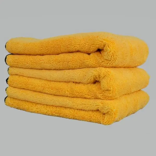 Chemical Guys Professional Grade Microfiber Towel w/Silk Edges - 16in x 16in - 3 Pack thumbnail 2