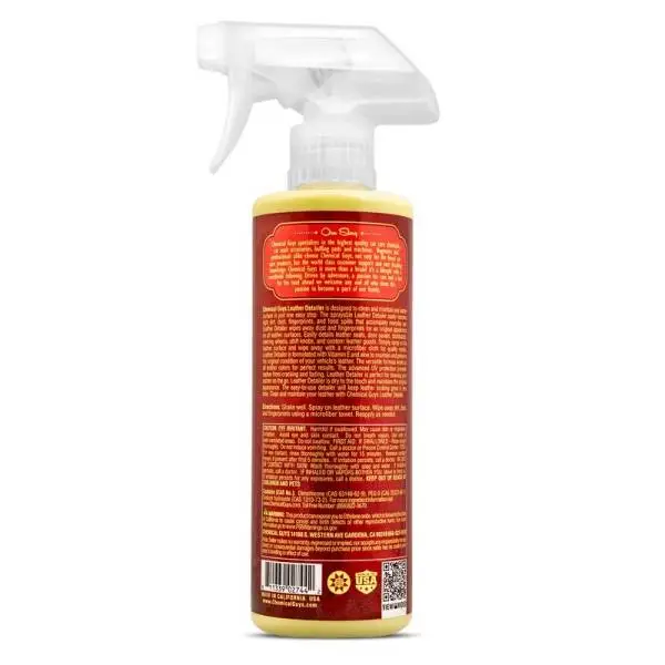Chemical Guys Leather Quick Detailer Care Spray - Matte Finish - 16oz image 3