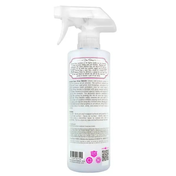 Chemical Guys Wrap Detailer Gloss Enhancer & Protectant for Vinyl Wraps - 16oz image 2