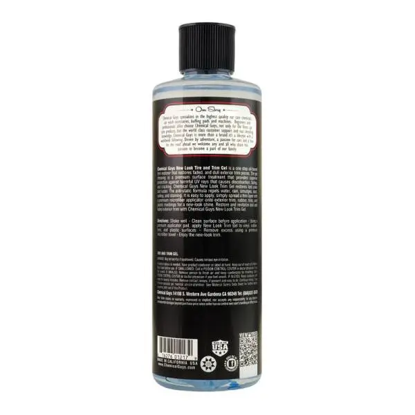Chemical Guys Tire & Trim Gel for Plastic & Rubber - 16oz image 2