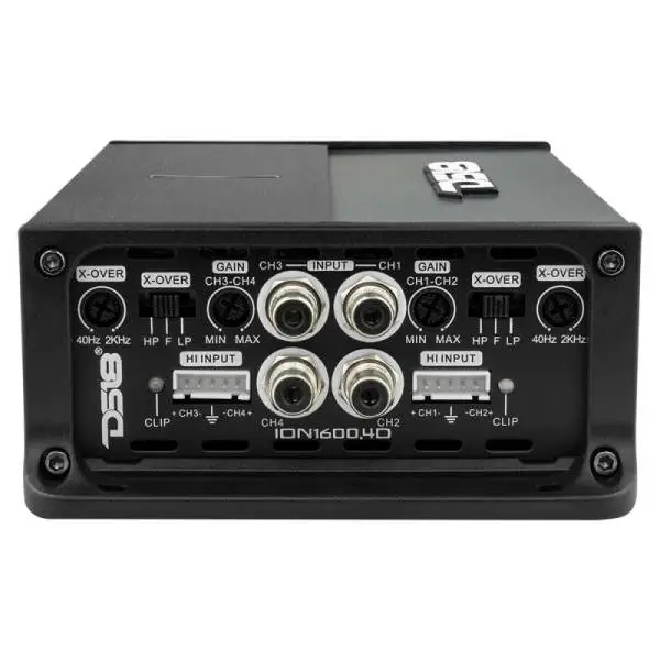 DS18 4-Channel Amp 2x 800/4ohm Bridge 4 x 400/2ohm 4 x 240/4ohm Watts RMS Class D image 3