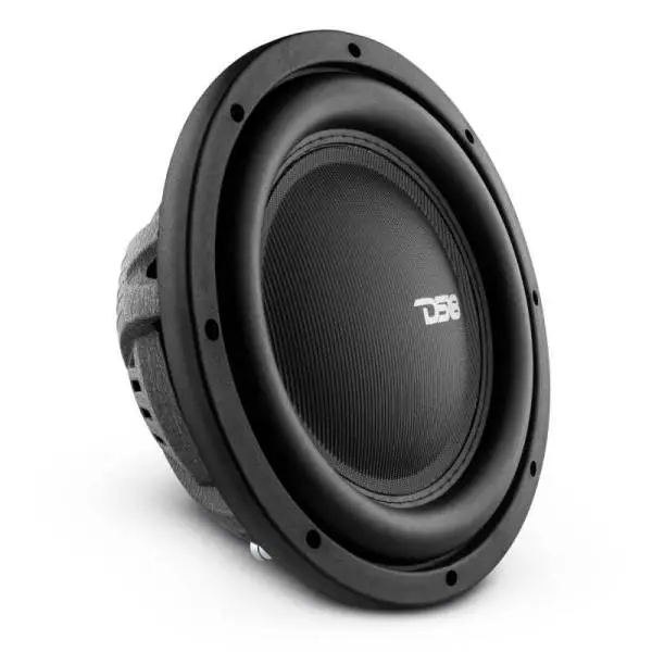 DS18 10in 600 Watts RMS 2 ohm DVC Shallow Mount Fiber Glass Subwoofer IXS Series