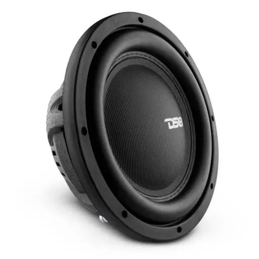 DS18 10in 600 Watts RMS 2 ohm DVC Shallow Mount Fiber Glass Subwoofer IXS Series