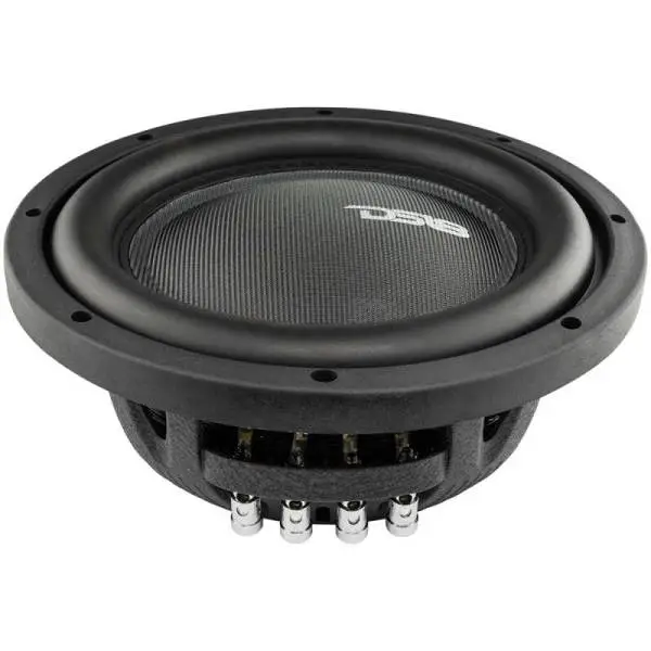 DS18 10in 600 Watts RMS 2 ohm DVC Shallow Mount Fiber Glass Subwoofer IXS Series image 3
