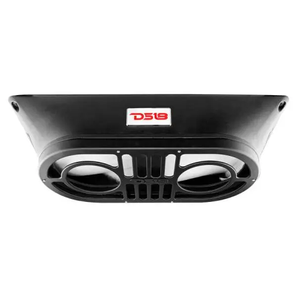 DS18 TJ/JK/JKU/JL/JLU Tailgate Enclosure Fits 2x 10in Subwoofers Grill Included image 5
