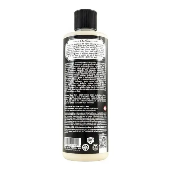 Chemical Guys JetSeal Sealant & Paint Protectant - 16oz thumbnail 2