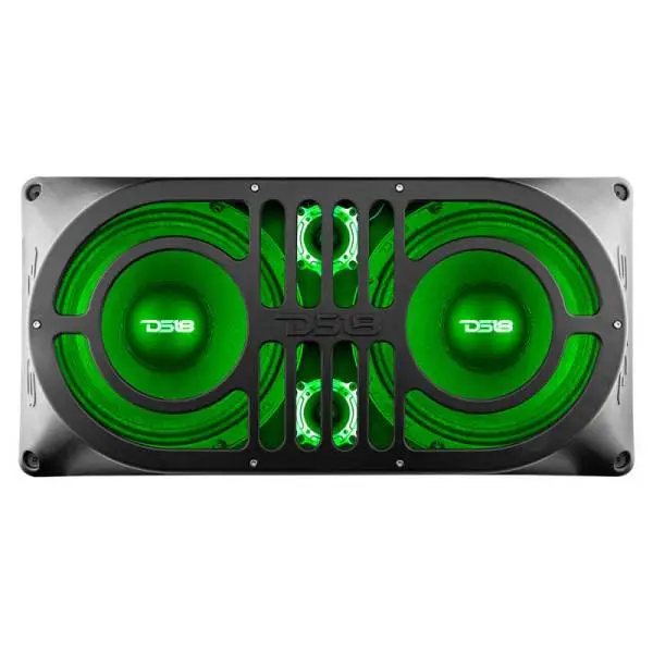 DS18 TJ/JK/JKU/JL/JLU Tailgate Enclosure Fits 2x 10in Speakers 2x 3in Tweeters Grill Included image 3