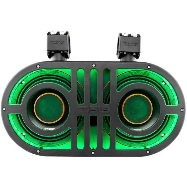 DS18 8in Rollcage Soundbar Loaded Built in RGB LED Lights 500 Watts RMS 2x PRO-HY8.4B Included image 4