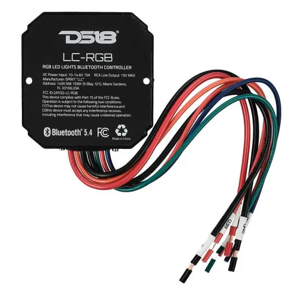 DS18 Bluetooth Module RGB LED Lights Control IP66 Waterproof Rating image 3