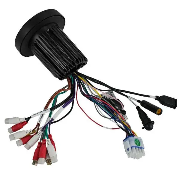 DS18 3in Color TFT Screen 2 Zones 4 volts Output BT RDS 4 x 50 Watts Silicone Cover Headunit MRX100 thumbnail 2