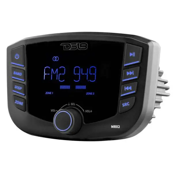 DS18 3in LCD screen 2 Zones 4 volts Output BT RDS 4 x 40 Watts Headunit thumbnail 4