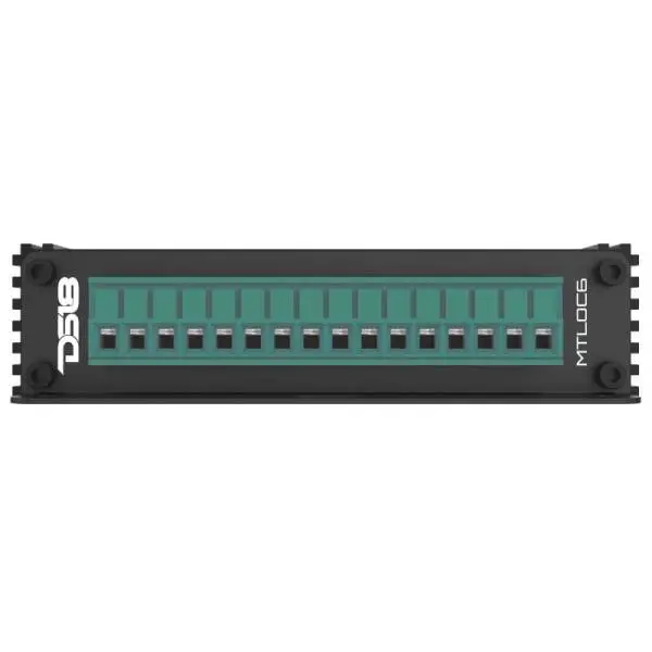 DS18 6-Chnl Speaker Emulator Remote Out Level Matching Controls LED Clip Indicator Hi/Low Converters thumbnail 2